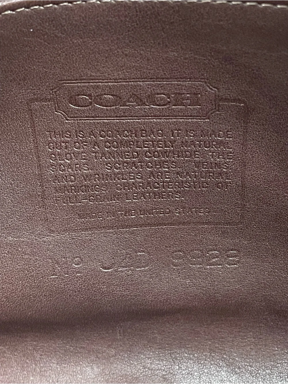 Vintage Coach Chadwick satchel